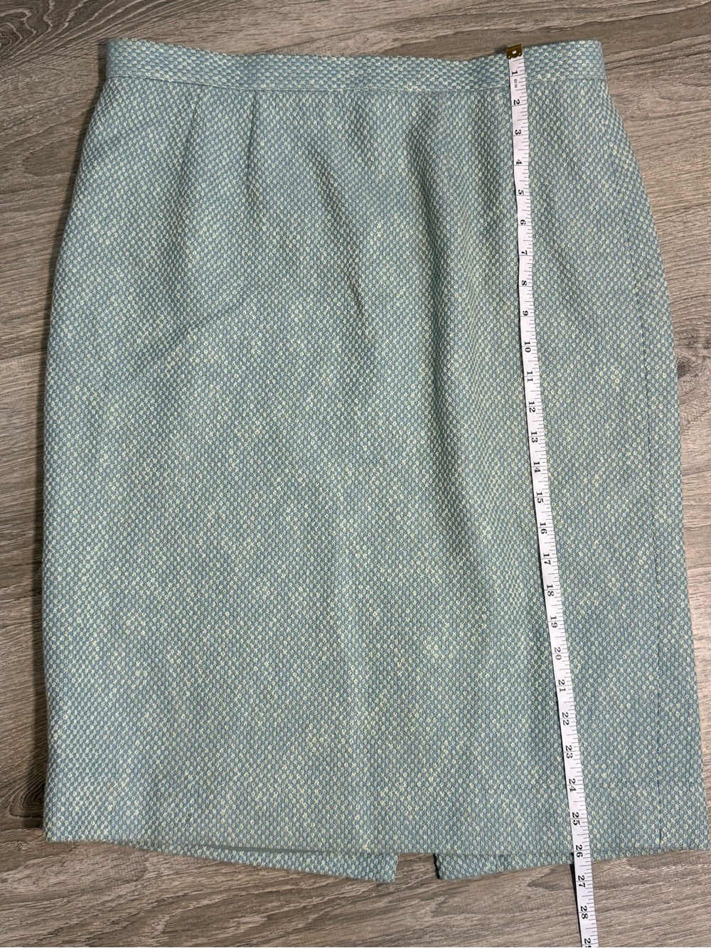 Vintage Carlisle Wool blend Sage Green Blazer and Skirt Set - classy old money - Picture 12 of 12